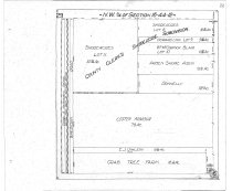 Map 61-22 Maps of Quarter Sections in School District